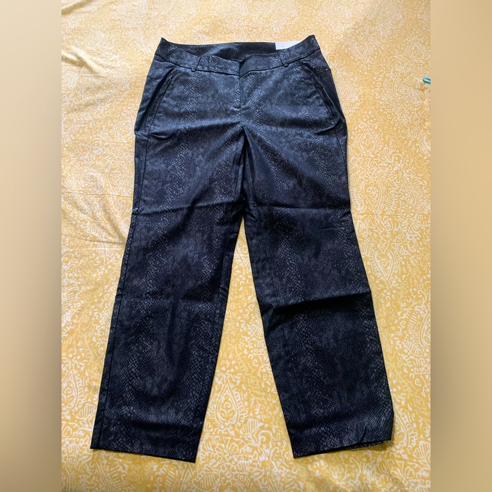 Allie Flex Magic Waistband Black Ankle Pant